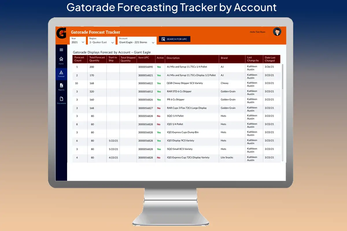 PepsiCo Forecasting Apps image 4